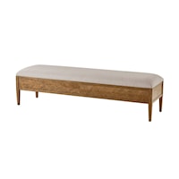 Transitional Accent Bench
