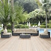 Modway Summon Outdoor 7 Piece Sectional Set