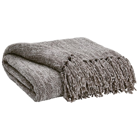 Tamish Gray Throw