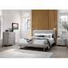 Acme Furniture Cleo King Upholstered Bed