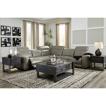 Power Reclining Sectional