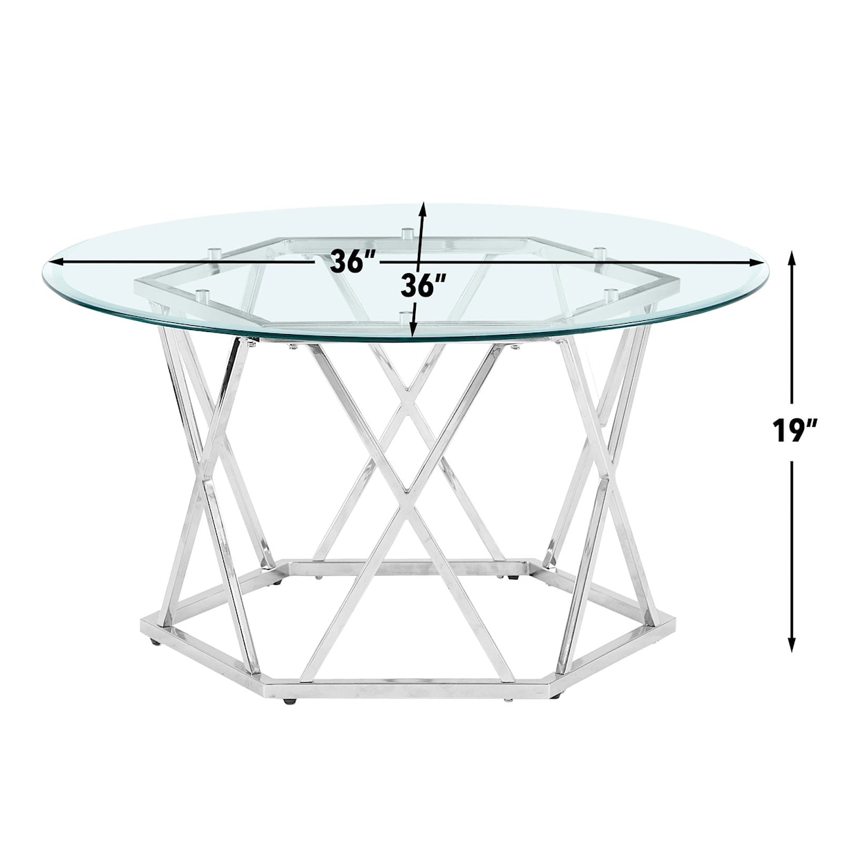 Steve Silver Escondido Round Cocktail Table