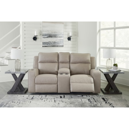 Reclining Loveseat With Console