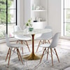 Modway Lippa 54" Oval Dining Table