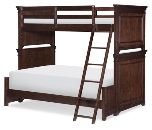 Traditional Twin over Full Bunk Bed