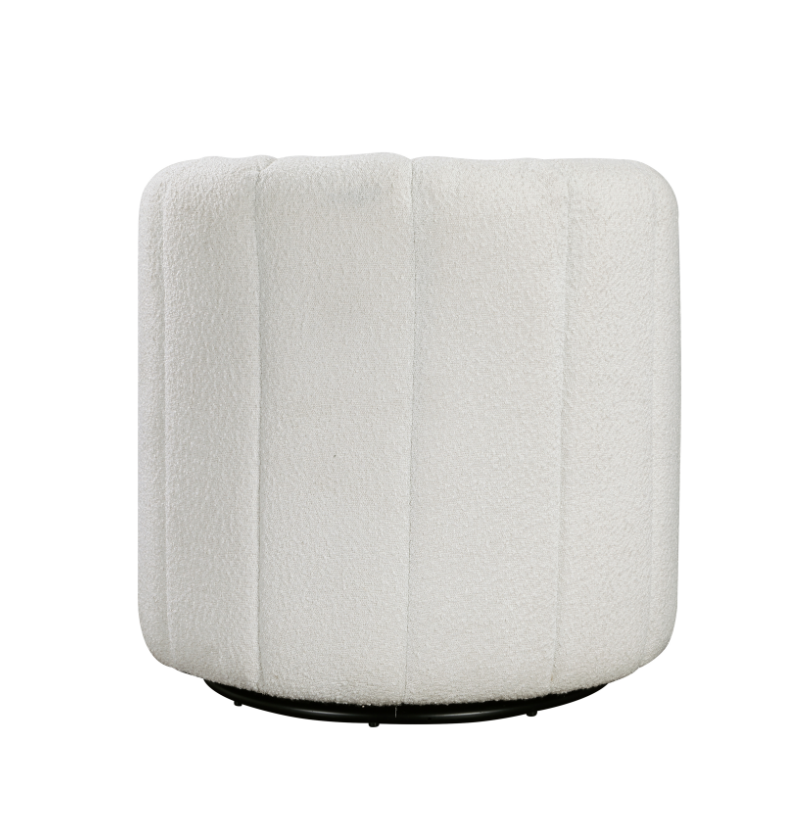 Homelegance Hasley Swivel Chair with Ottoman