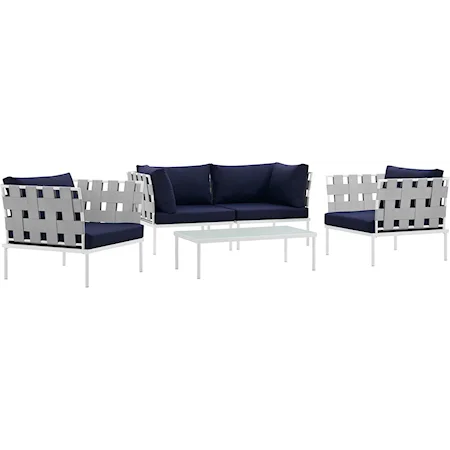 Outdoor 5 Piece Sectional Sofa Set