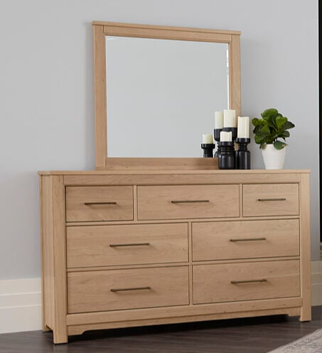 Artisan & Post Crafted Cherry Upholstered California King Bedroom Set