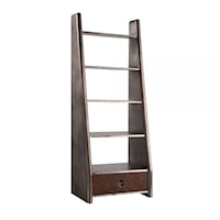 Industrial 5-Shelf Bookcase
