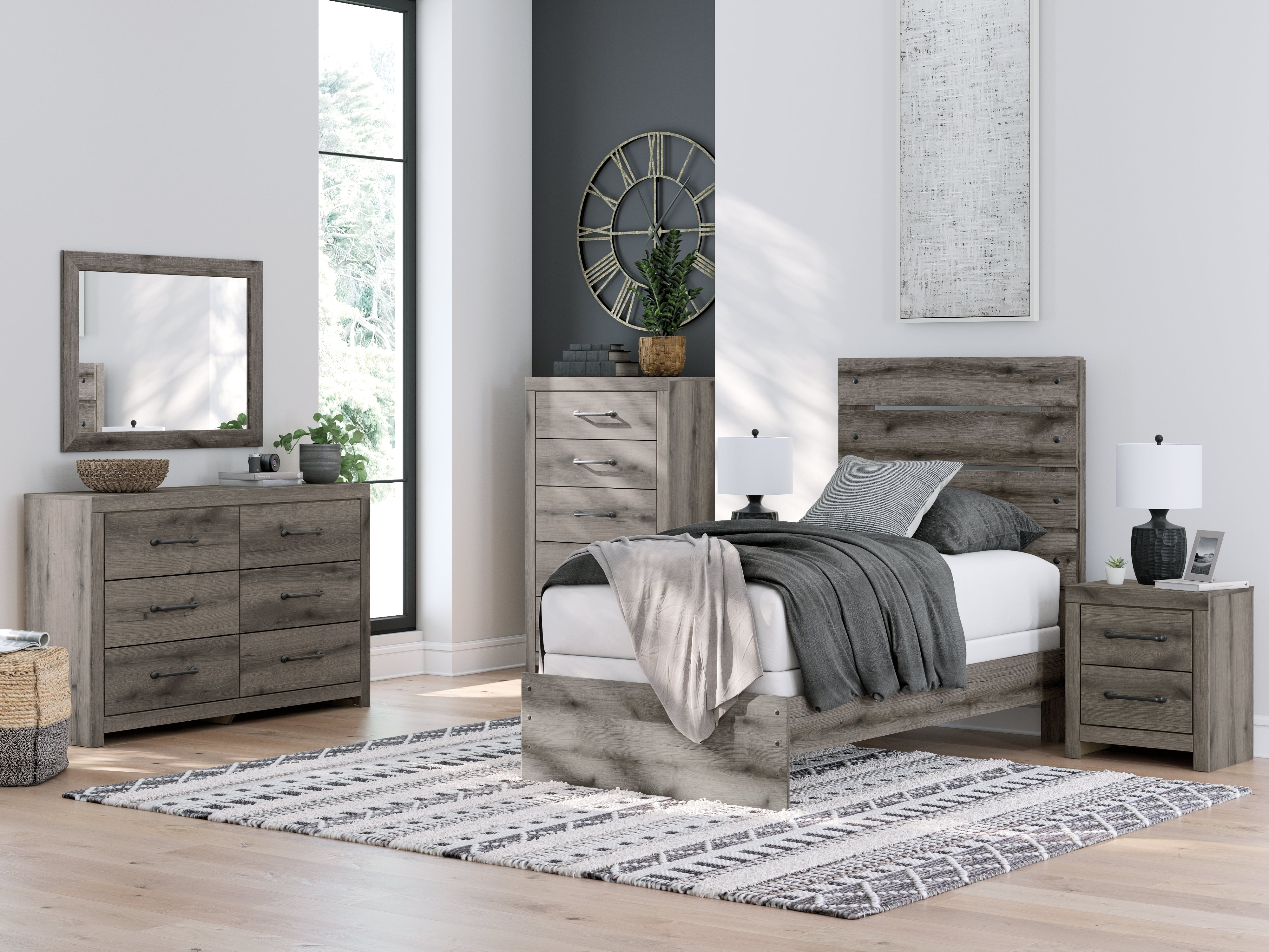 Signature Design by Ashley Urbanoore Twin Panel Bed