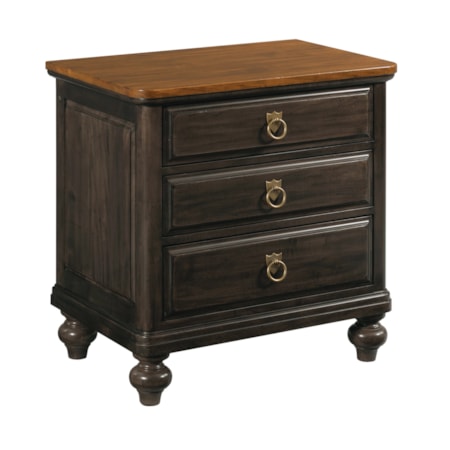 3-Drawer Nightstand