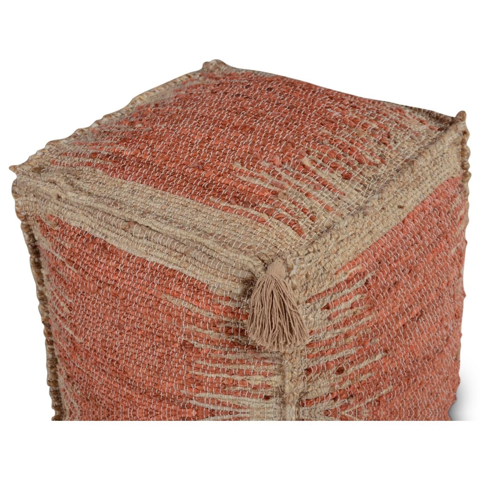 Steve Silver Jafar Handwoven Pouf