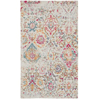 2'3" x 3'9" Multicolor Rectangle Rug