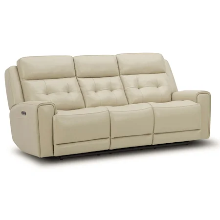 Casual Power Reclining Sofa with USB Ports