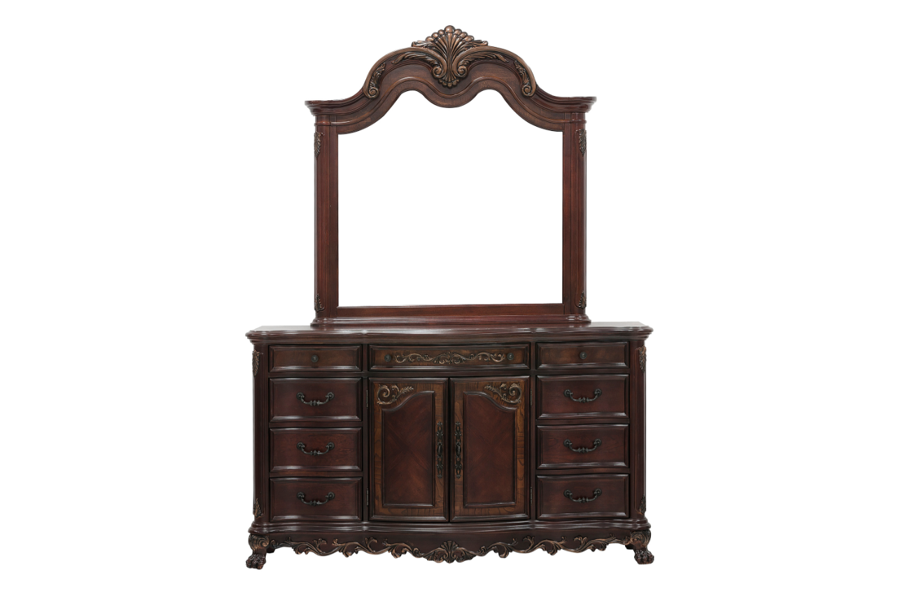 Arched Dresser Mirror