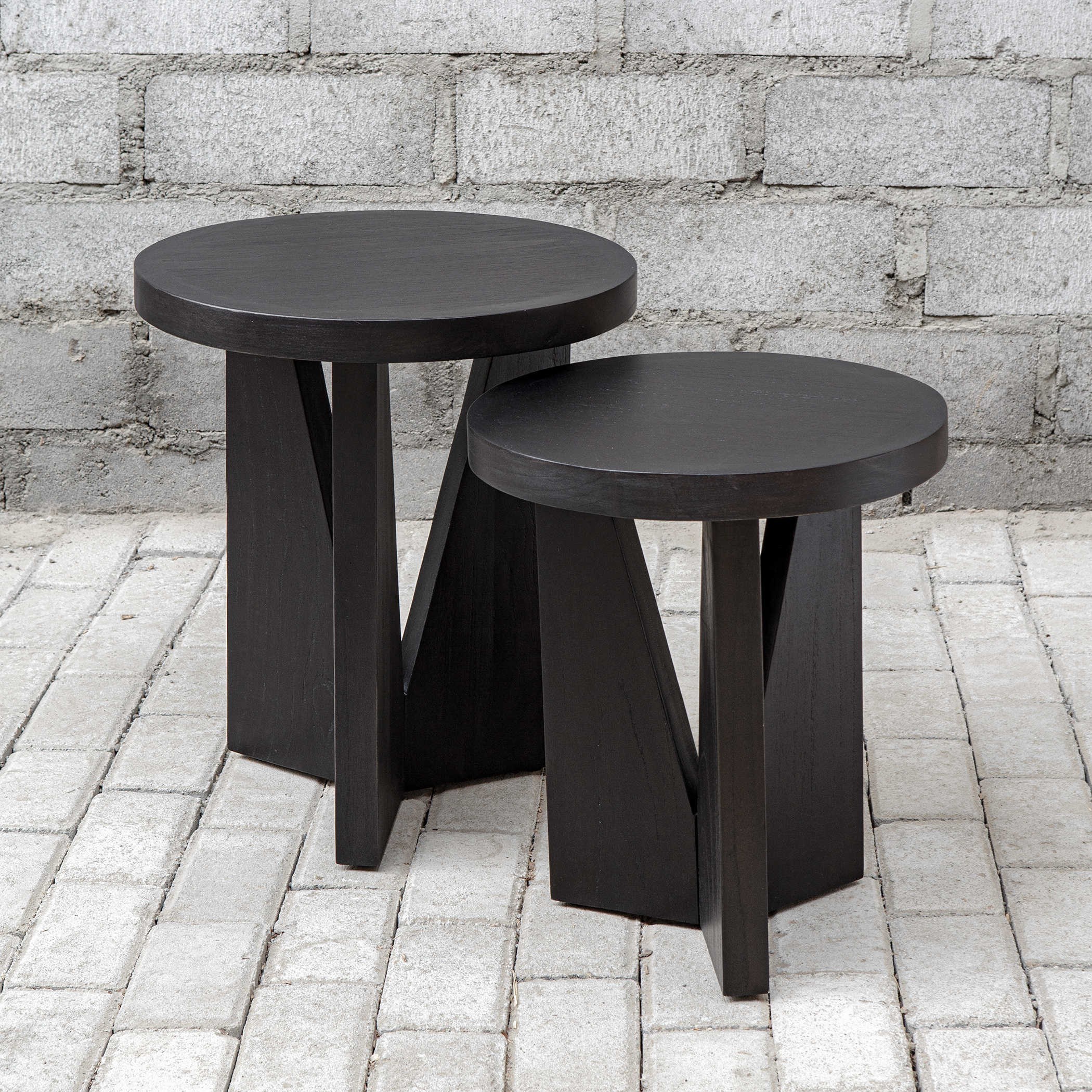 Uttermost Accent Furniture - Occasional Tables Nadette Nesting Tables, S/2