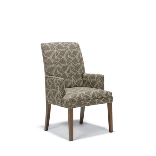 Transitional Upholstered Dining Chair