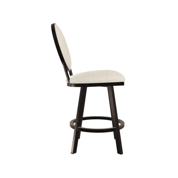 Angled Swivel w/ Back Barstool