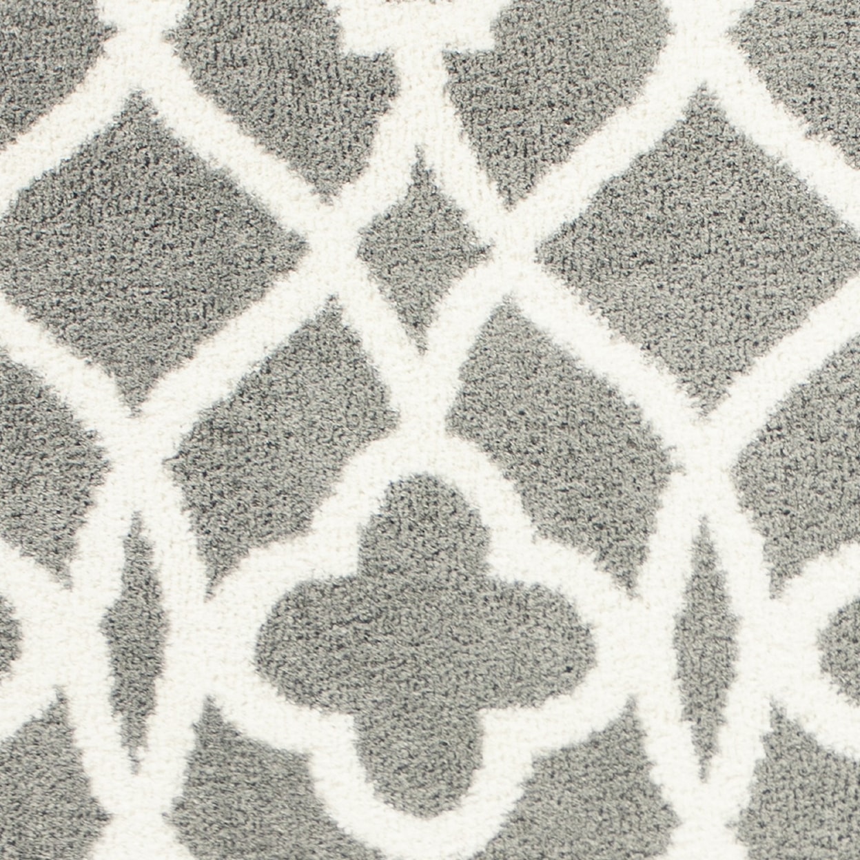 Kas Oasis 5'3" X 7'7" Grey/Ivory Ironwork Area Rug