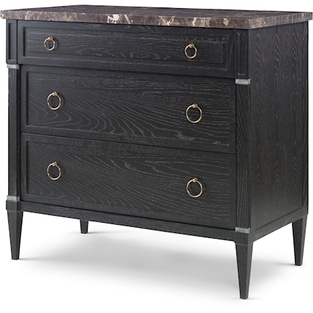 Drawer Chest - Marble Top