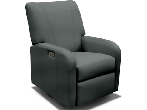 Contemporary Power Swivel Recliner