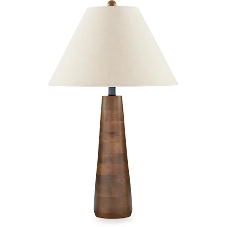 Wood Table Lamp