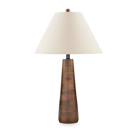 Wood Table Lamp