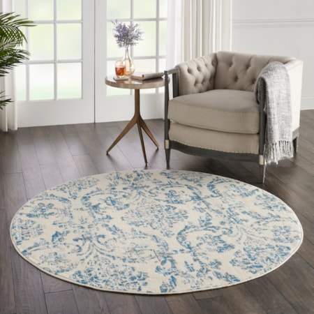 5&apos;3&quot; Round  Rug