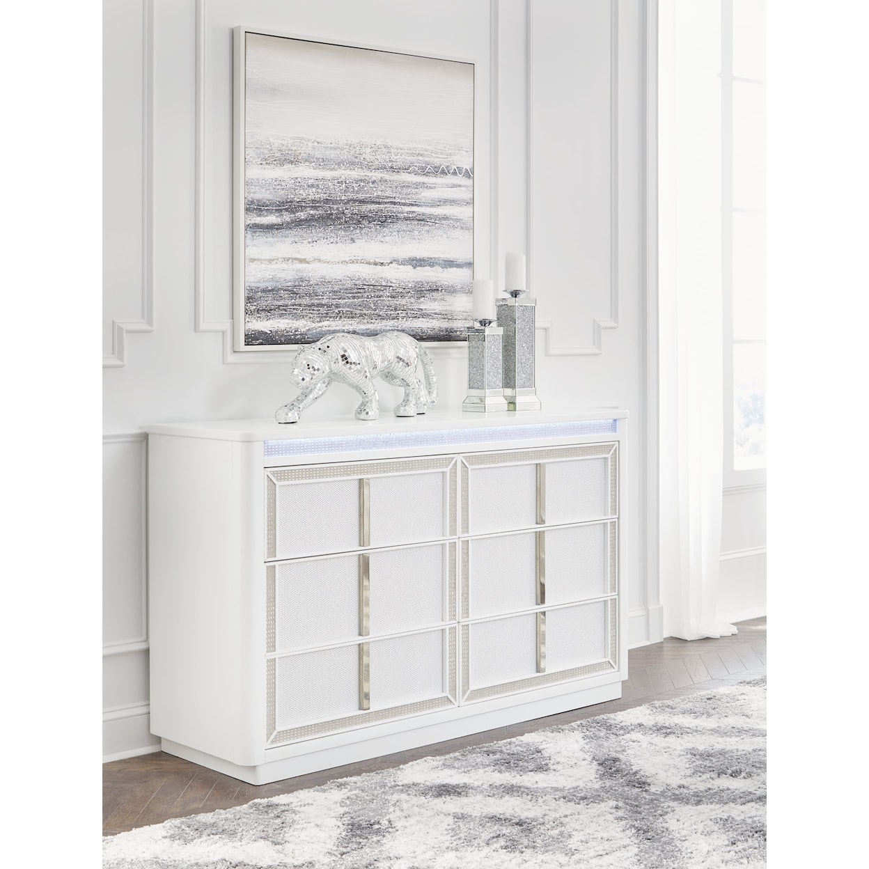 Ashley Furniture Signature Design Chalanna Dresser