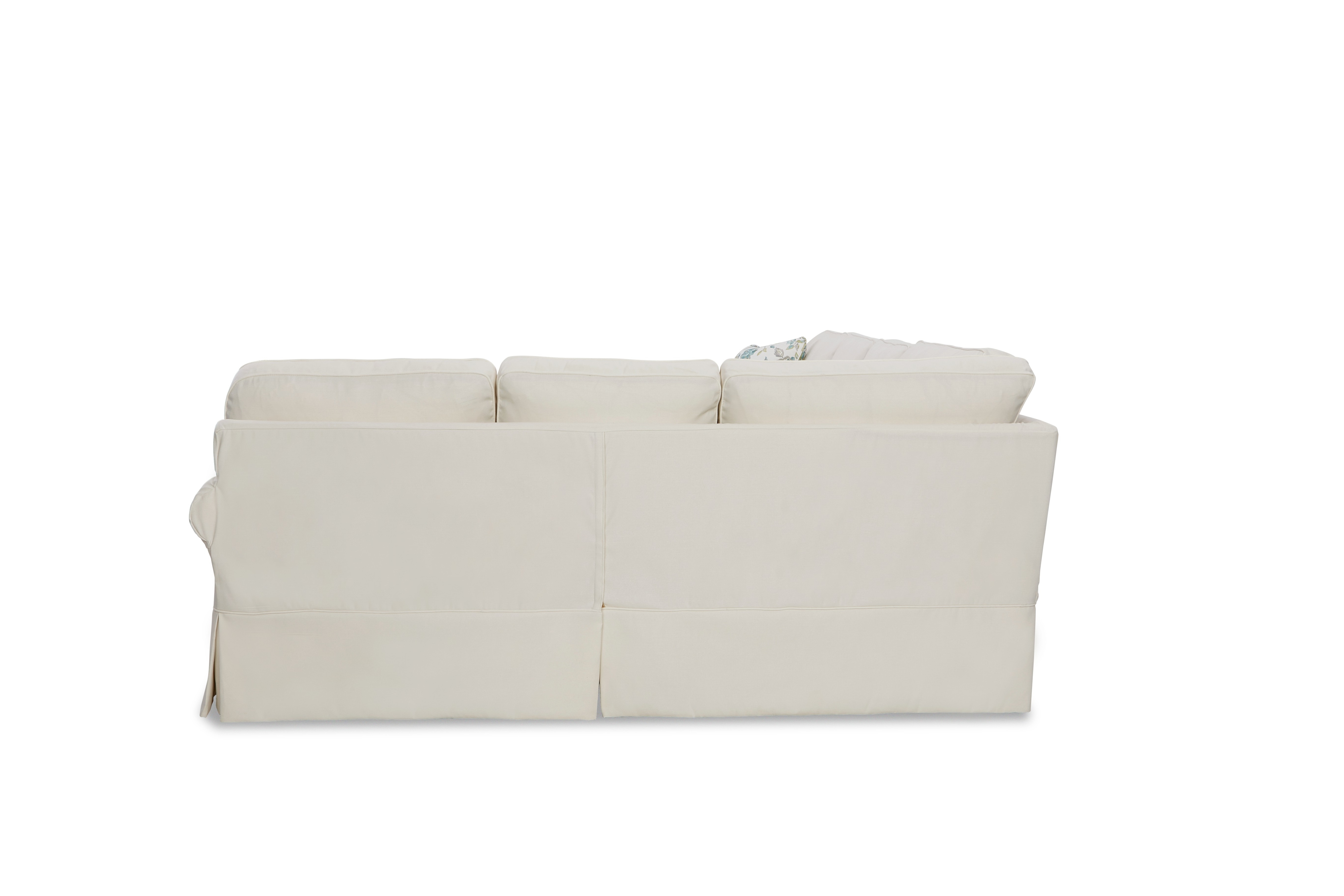 3-Pc Slipcover Sectional Sofa w/ LAF Chaise