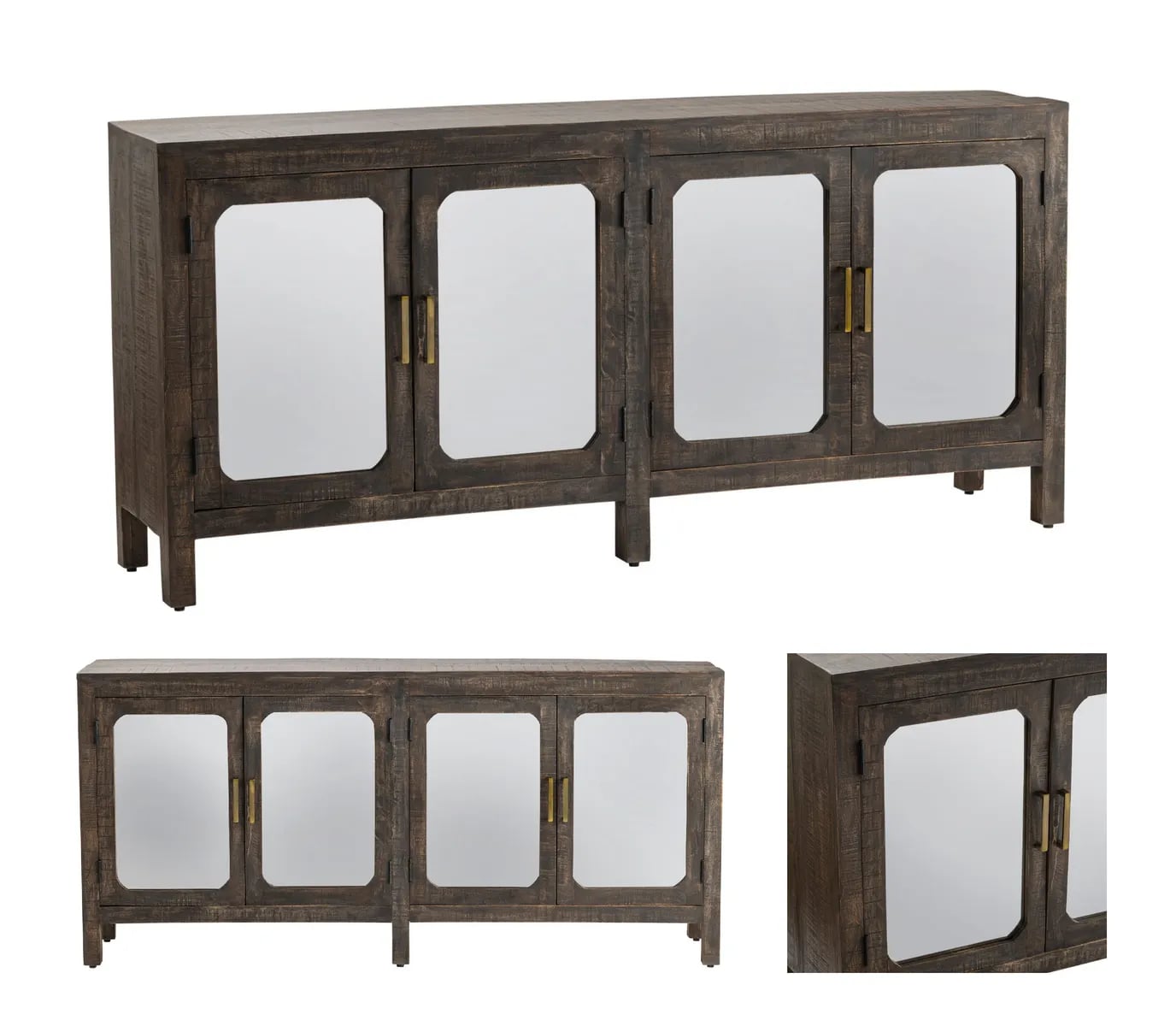 Crestview Collection Northridge 4-Door Sideboard