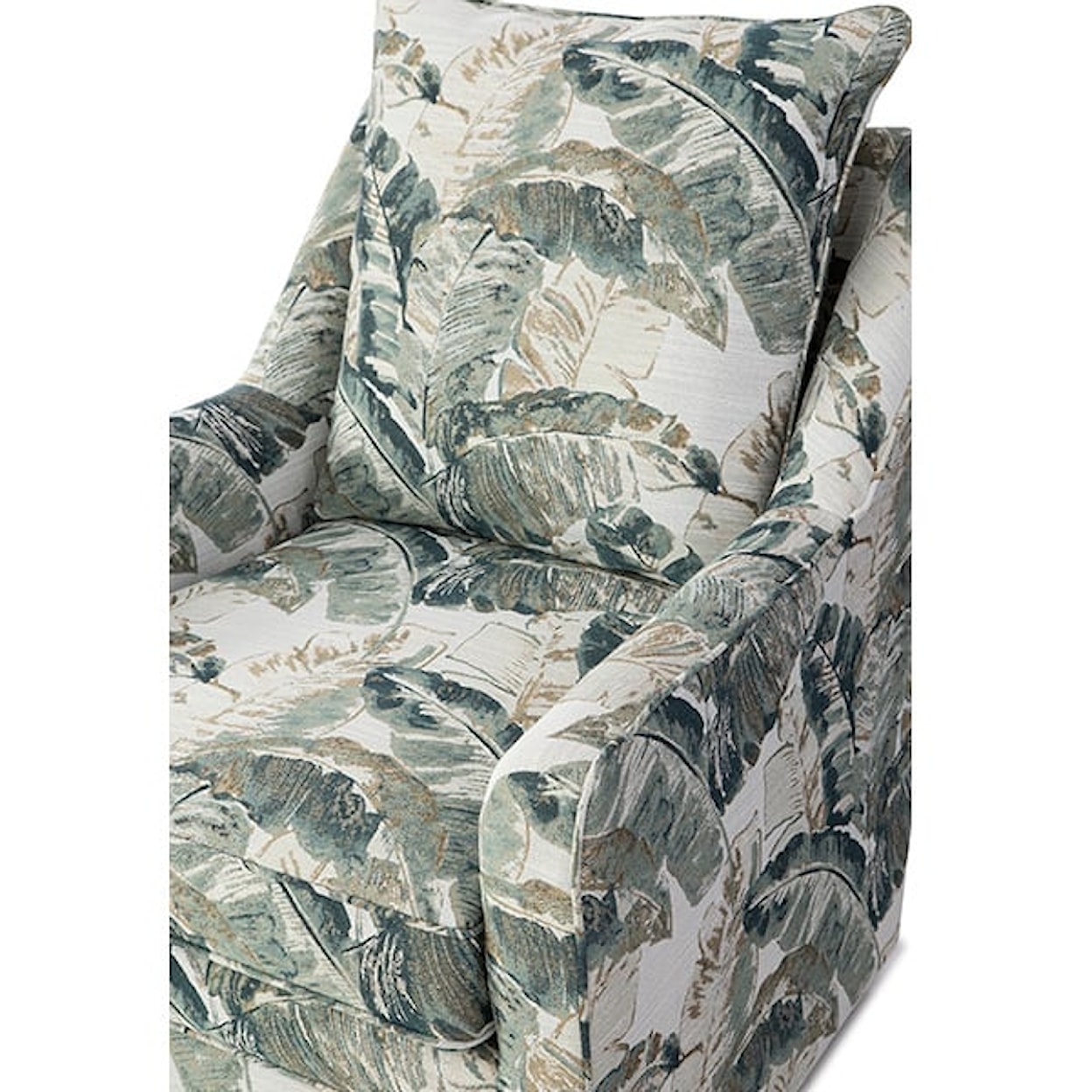 Best Home Furnishings Aubrey Pillow-Back Swivel Chair