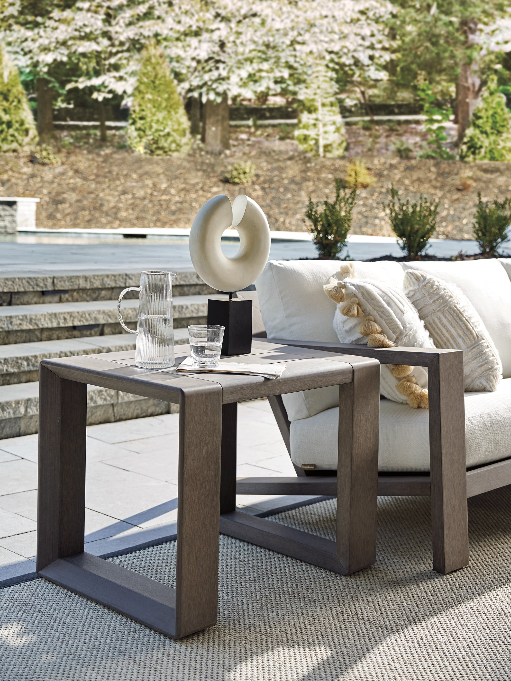 Tommy Bahama Outdoor Living Mozambique Rectangular End Table