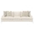 Bernhardt Interiors Carver Upholstered Fabric Sofa without Throw Pillows