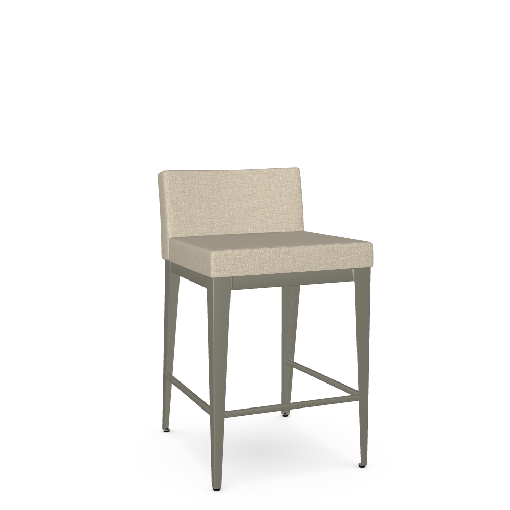 Upholstered Wide Counter Height Stool