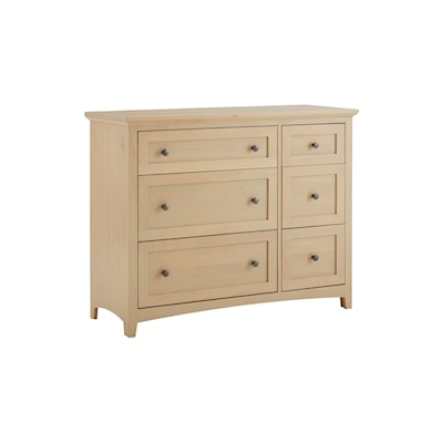 Archbold Furniture Emmerson 6-Drawer Combo Dresser
