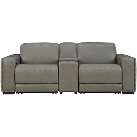 Power Reclining Loveseat w/ Console