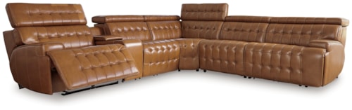 6-piece Power Reclining Sectional