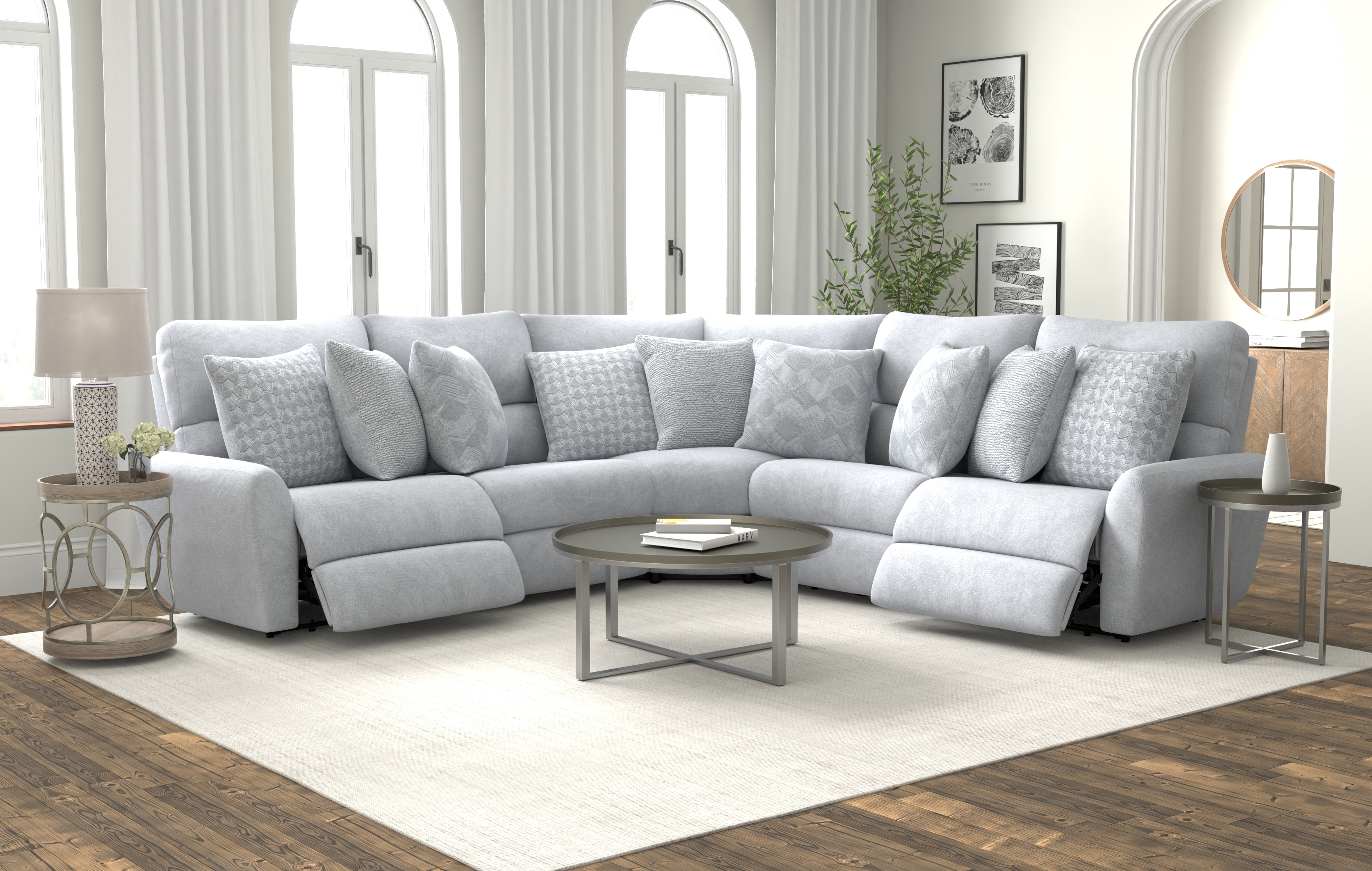 Catnapper Majesty 3-Piece Power Reclining Sectional Sofa