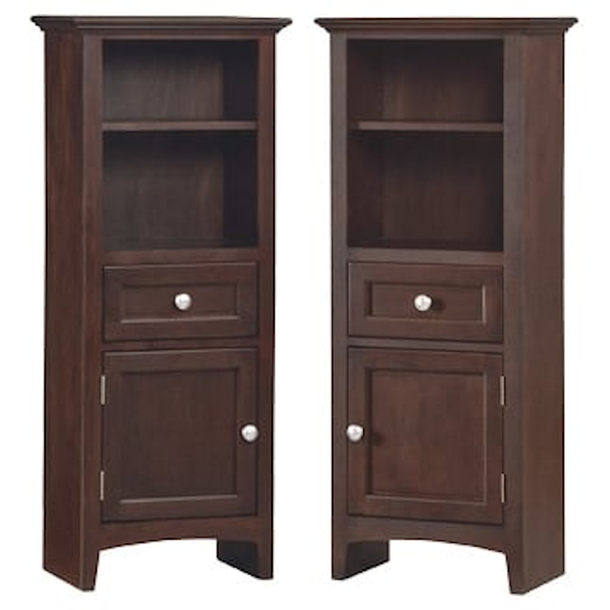 Whittier Wood McKenzie. Bookcase Piers 2-Pack