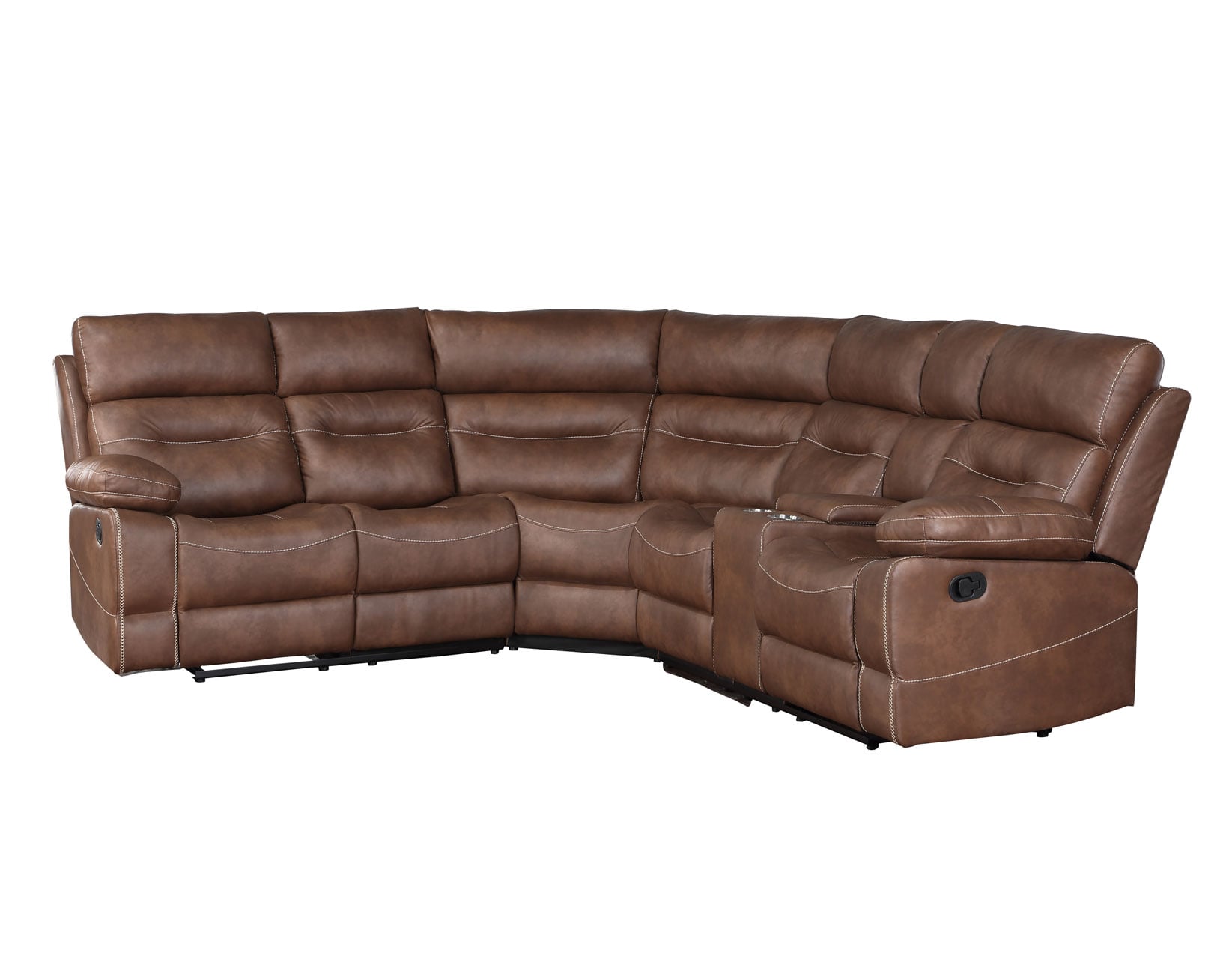 Manual Reclining Sectional Sofa