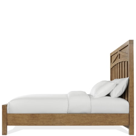 King Panel Bed