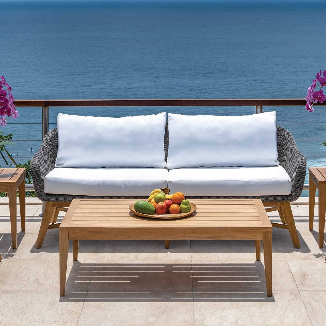 Kingsley Bate Zona Outdoor Deep Seating Sofa