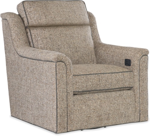 Transitional Swivel Chair