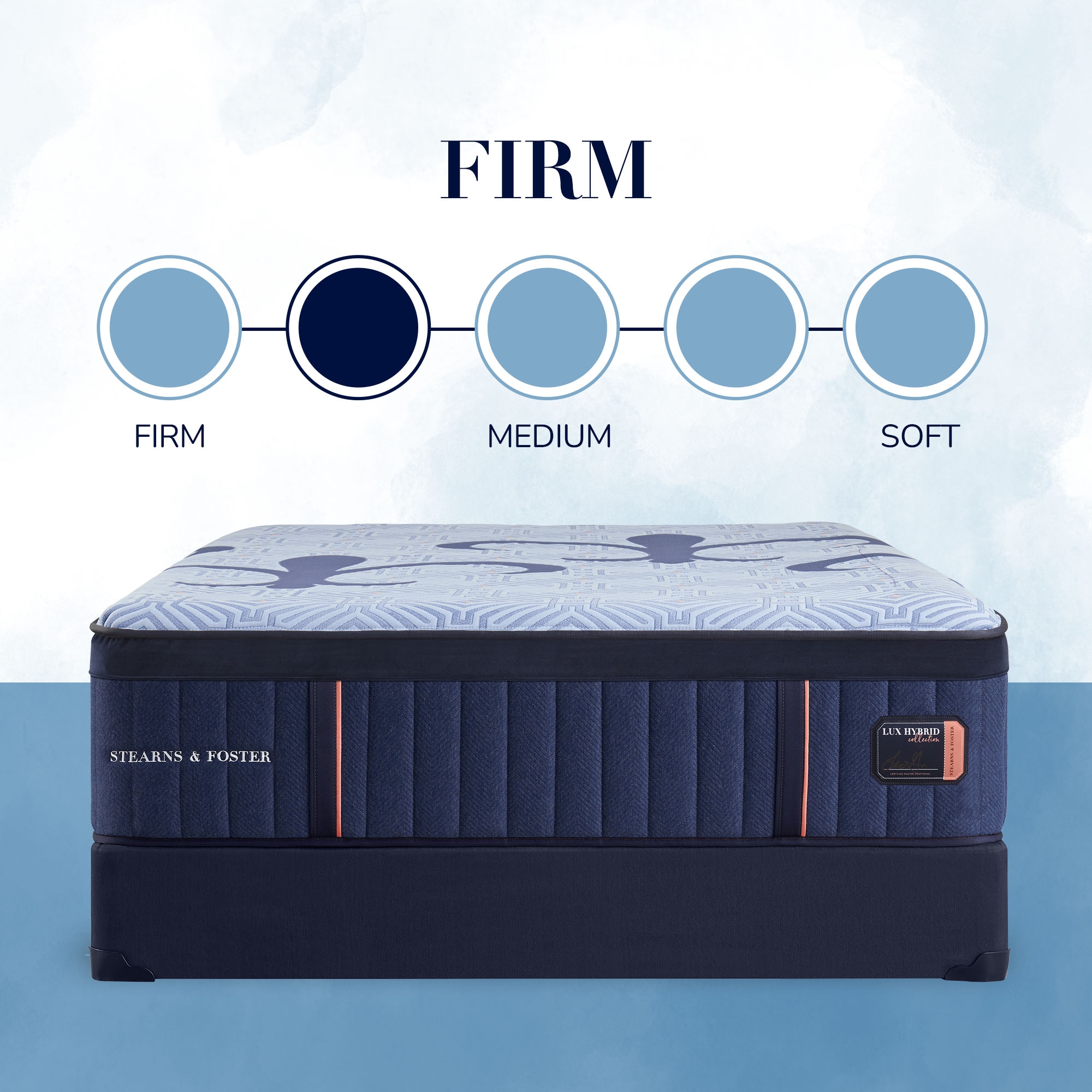 Stearns & Foster Lux Hybrid Elite Firm Lux Hybrid Elite Firm King