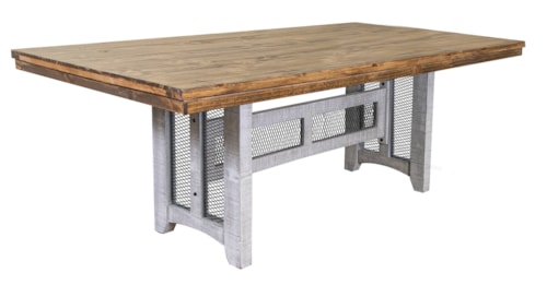Farmhouse Solid Wood Dining Table