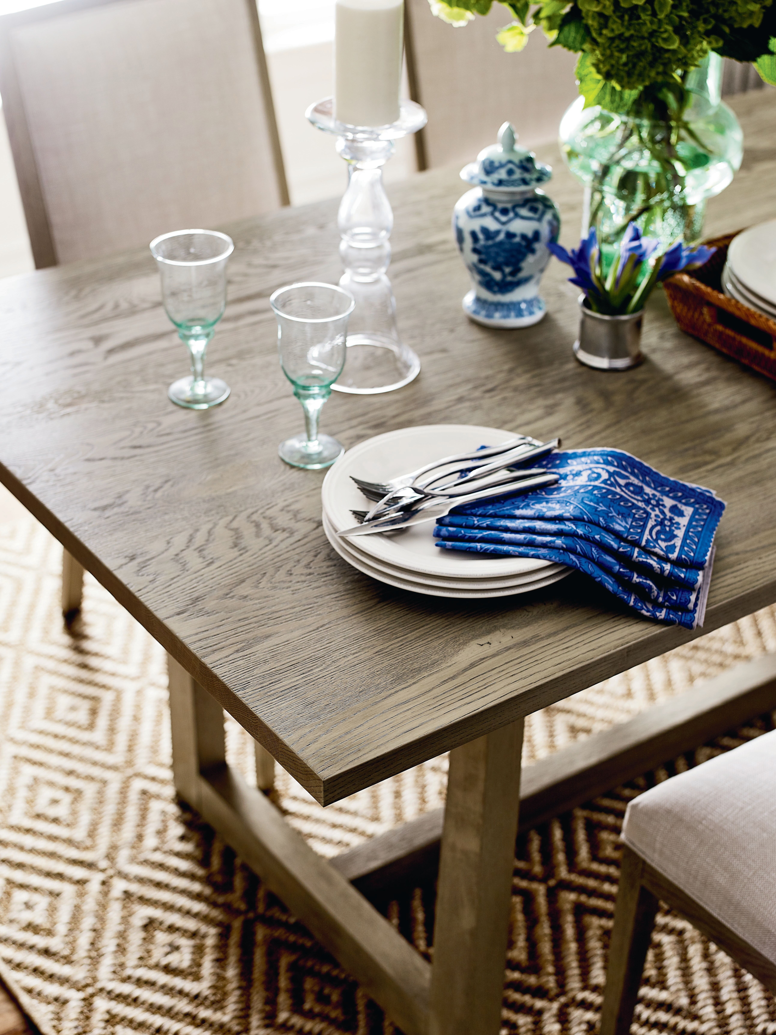 Solid Wood 78" Dining Table