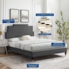 Modway Lindsey Queen Platform Bed