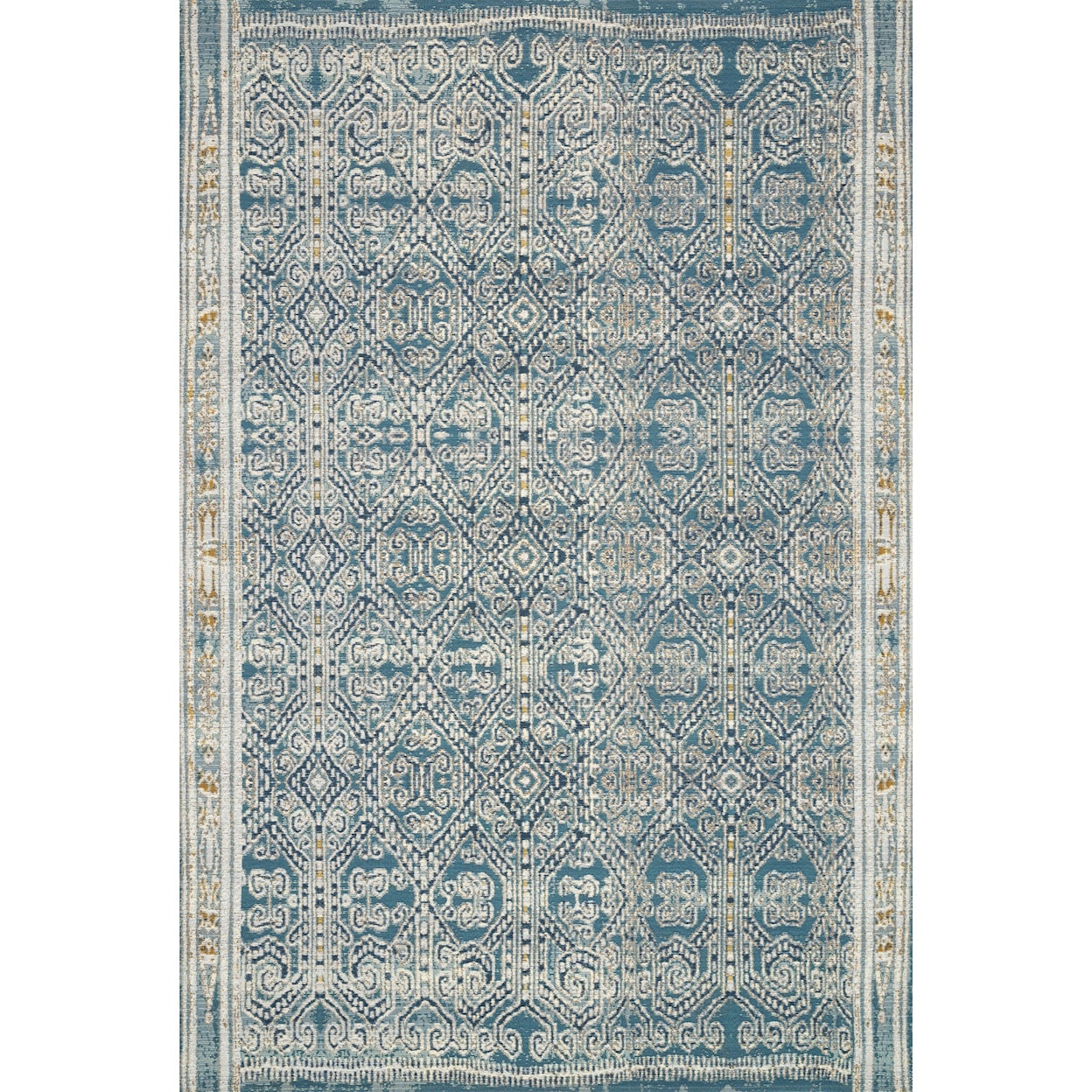 Reeds Rugs Mika 7'10" x 11'2" Ocean Rug