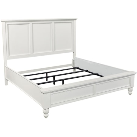 King Panel Bed